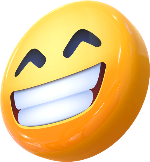 3D Haha Emoji