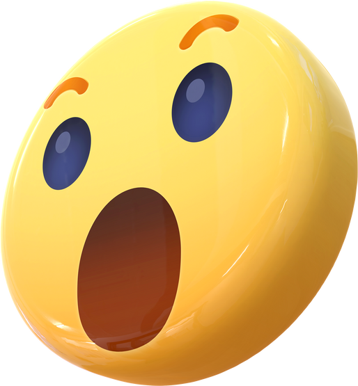 3D Wow Emoji