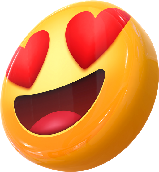3D Love Emoji